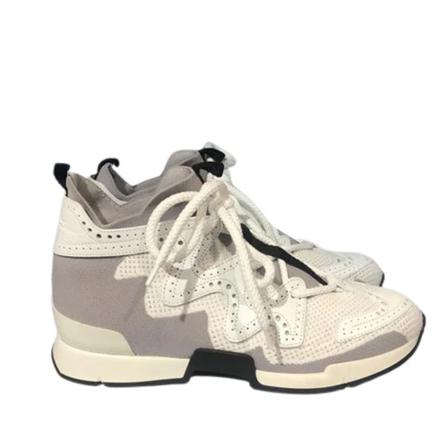 Hermès Vintage - Vintage Skor - Vit - Dam - Storlek: 38 Eu, Dam, Storlek: 38 EU