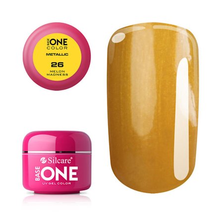 Base one - Metallic - Melon madness 5g UV geeli