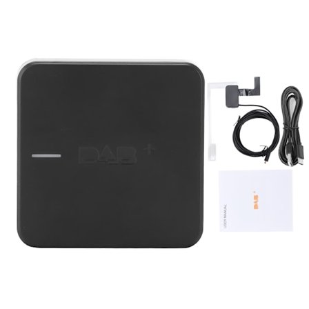 Bil DAB Box Portabel Radiomottagare Digital Ljudadapter Typ C Gränssnitt Android 5.1 och Uppåt Bilnavigation