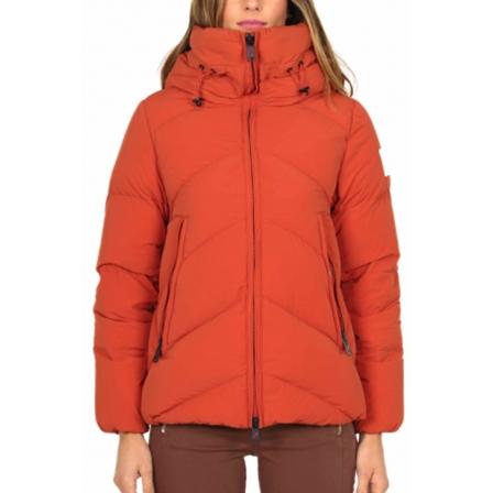 Afterlabel, Down Jackets Oranje, Dames, Maat:M