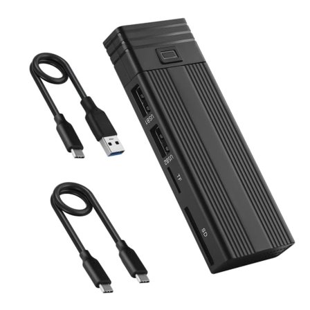 M.2 NGFF NVMe Kabinett Extern SSD Box USB3.0 Type-C Kabinett