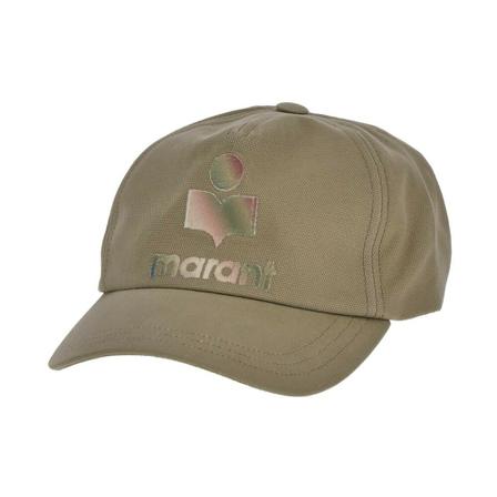 Isabel Marant, Tyron Baseball Cap Groen, Dames, Maat:ONE Size
