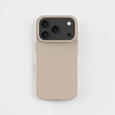 Linen Beige PLNTPRTCT Phone Case, Biodegradable & Circular, iPhone 17 Pro