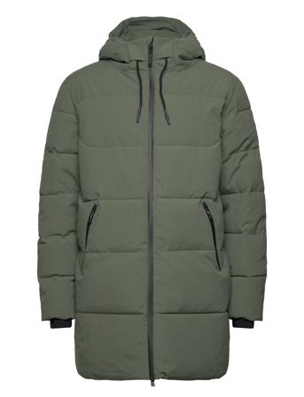Joseph Tech Long Jacket Designers Jackets Padded Jackets Khaki Green Woodbird