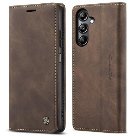 (For Samsung A50/A30S/A50S) Retro lommebok telefondeksel med støtte og kortspor