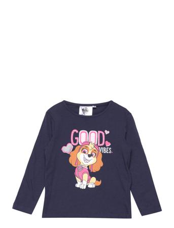 Long-Sleeved T-Shirt Navy Paw Patrol