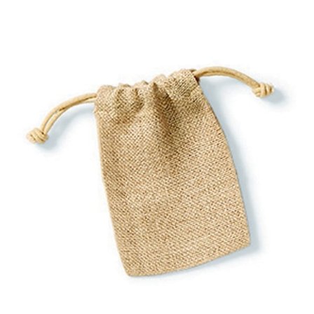 Westford Mill Jute Rope Close Plain Stuff Bag S Naturlig