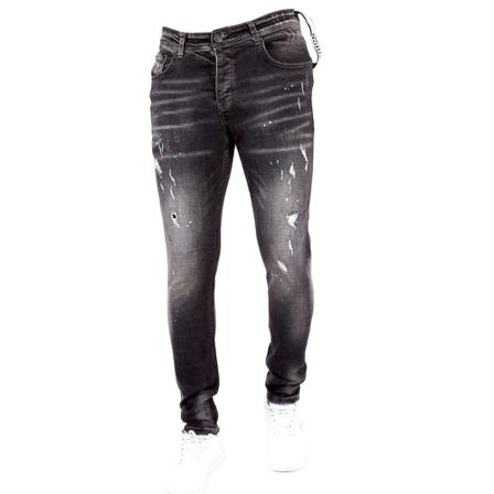 True Rise - Jeans - Svart - Herr - Storlek: W36, Herr, Storlek: W36