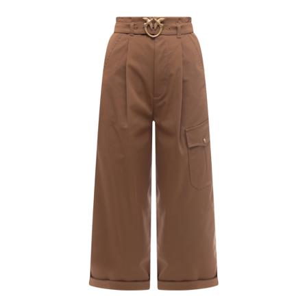 Pinko, Trousers 1G189Va 054 Bruin, Dames, Maat:M