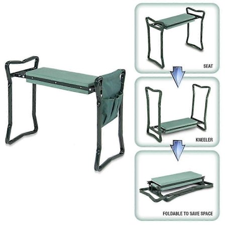Trädgårdsknäskydd Stol Verktygsväska Hopfällbar Planteringsverktygsförvaring Trädgårdsredskapsväska