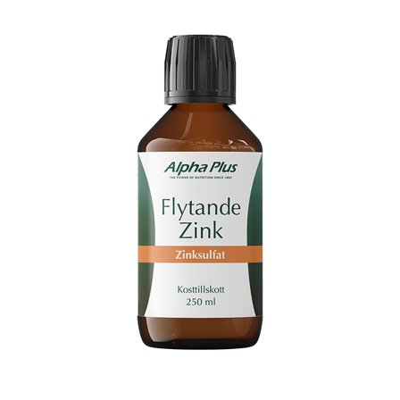 Alpha Plus Flytande Zinksulfat 250 ml