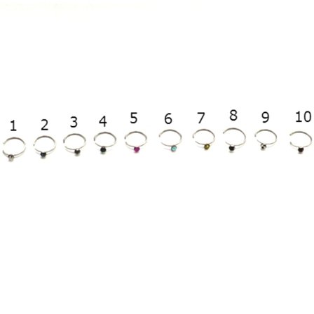 Rostfritt stål kropp smycken näsa ring Piercing smycken