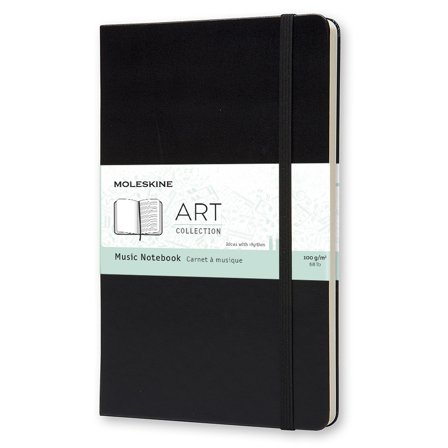 Moleskine Music Notebook ART collection Large Black