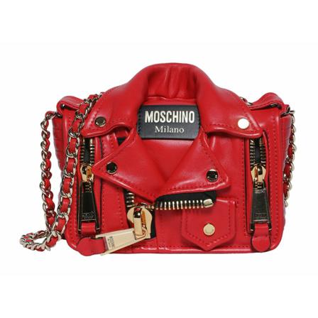 Moschino, Shoulder Bags Czerwony, Kobieta, Rozmiar: ONE Size