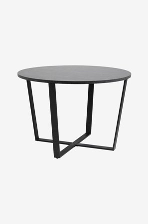 NORDFORM - Spisebord Blanka, diameter 110 cm - Sort - Spiseborde - Fra Homeroom