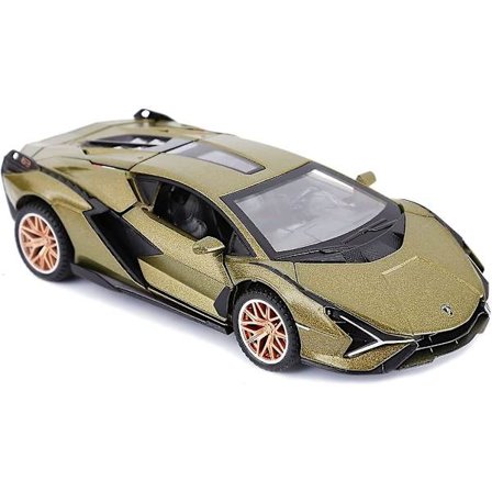 Legetøjsbiler Sian Fkp3 Metal Modelbil Med Lys Og Lyd Træk Tilbage Legetøjsbil Til Drenge 3+ År Gamle