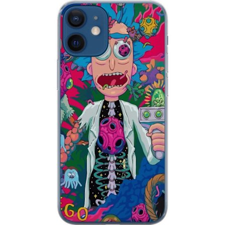 Kompatibelt Mobilskal till Apple Apple iPhone 12 mini Rick & Morty