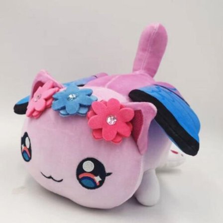 Meemeows Food Aphmau Cat Doll Fylld Toy Plysch Dolls Munk 25cm - on stock