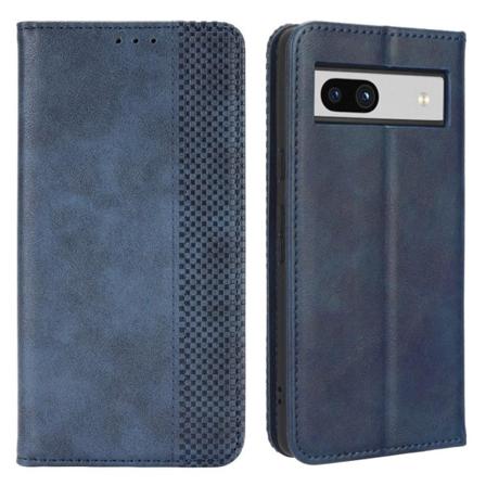 Google Pixel 7a Stand Phone Case Fuld Protection Pung Cover - Bl Blue