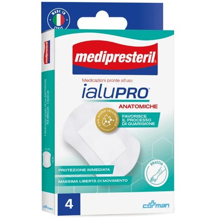 Medipresteril Ialupro Medicazione Anatomica Braccia 7,5x10cm 4