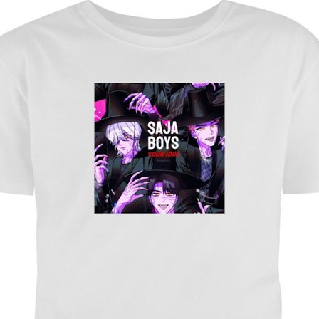 T-Shirt Kpop Demon Hunters Saja Boys Dark Idol Aura Purple Demon Energy
