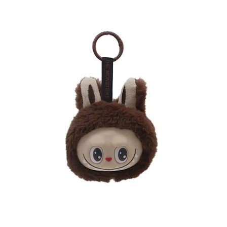 Anime Labubu Siddende 2nd Generation Lille Hoved Model Legetøj Sød Tegnefilm Monster Hængende taske dekoration