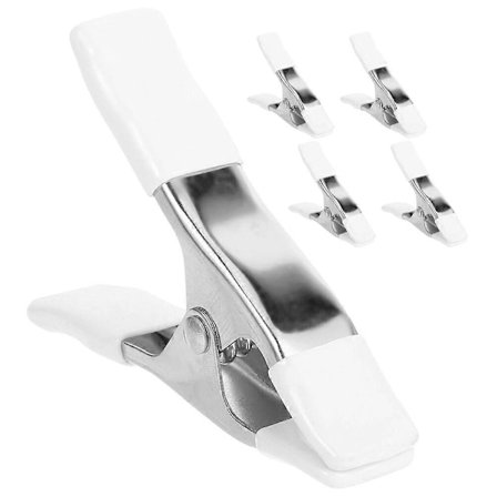 5 stk Bakgrunn Fjærklemmer Kraftige Fotobakgrunn Klemmer Plastklemmer