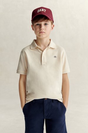 GANT Teenager Piqué Poloshirt (158) Weiß
