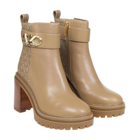 Michael Kors, Heeled Boots Beżowy, Kobieta, Rozmiar: 39 EU