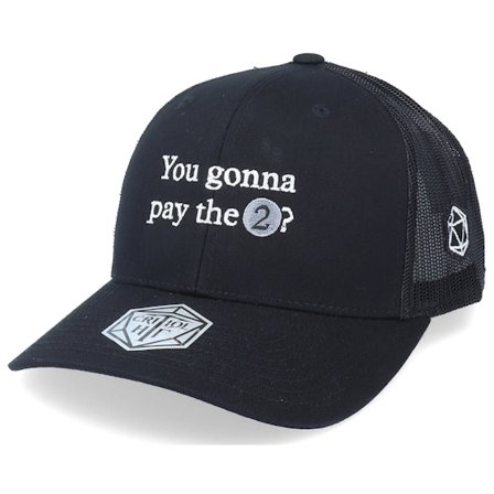 Critiql Hit - Black - trucker - Cap - Salty Tithe Black Trucker - Hatstore