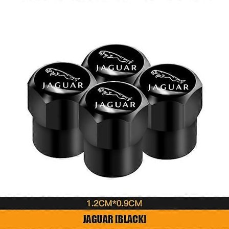 Däckventilkåpor i metalllegering för Jaguar XF XJ XFR XKR S-Type F-Type X-Type F-Pace I-Pace E-Pace XJR XE shry-WELLNGS