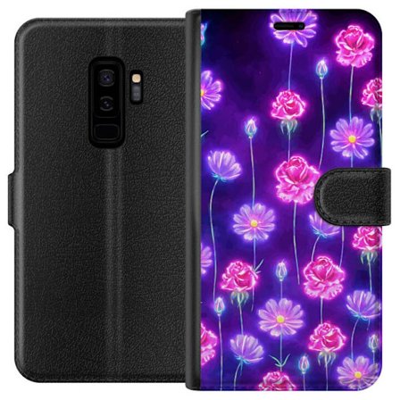 Yhteensopiva Lompakkokotelo Samsung Galaxy S9+ Bloom Reverie Electric Petals