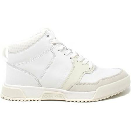 Calvin Klein High collar sneakers , Wit , Heren , Maat: 45 EU