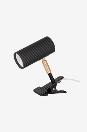 Globen Lighting - Vägglampa/Klämspot Hubble - Svart - Vägglampor - Från Homeroom