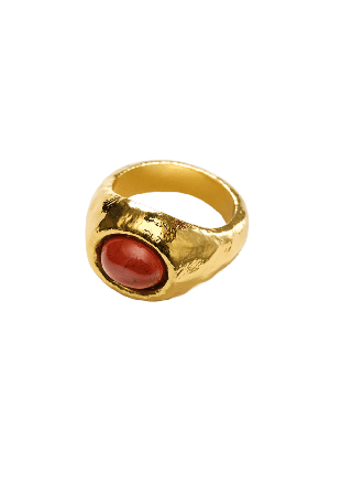 Anni Lu Cherry On Top Ring Ringar Dam Guld ONESIZE