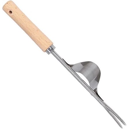 2024 Rustfri Stål Ukrudtsfjerner Have Manuel Ukrudtstrækker Jordløsning Manuel Lugning Haveværktøj BDZ