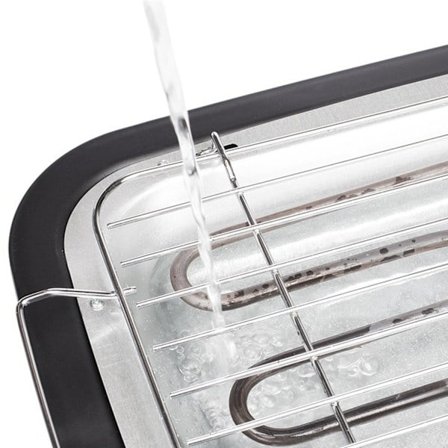 Elektrisk grill med stativ BQ-2883 inkl. hylla 2000W