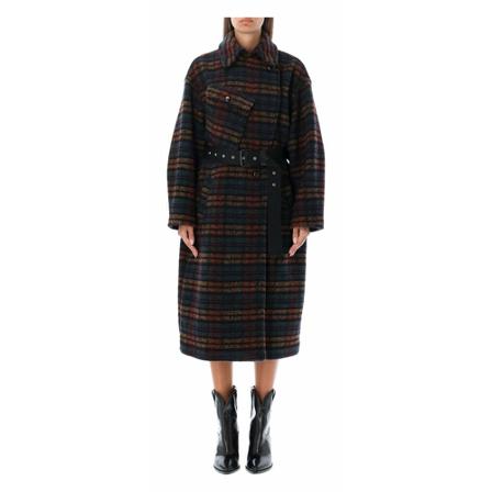 Isabel Marant - Trenchcoats - Svart - Dam - Storlek: S, Dam, Storlek: S