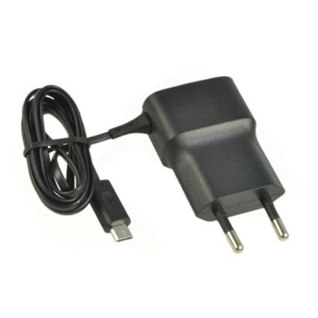 2000 mA verkkolaturi (seinäpistorasia) mikro-USB-liitännällä Infinix S5 Lite - ultratehokas ja nopea 2 000 mA Svart