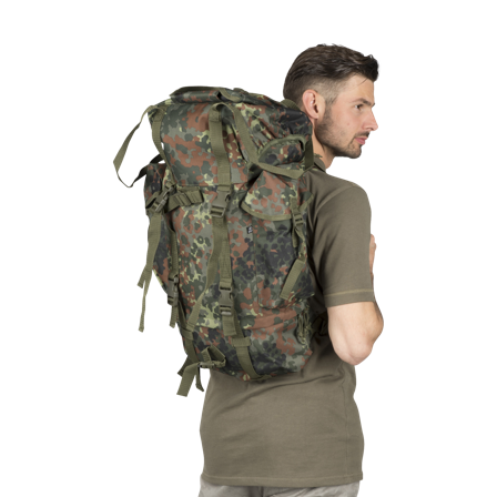 Ryggsäck Brandit Nylon 65L Flecktarn