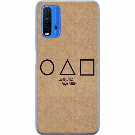 Xiaomi Redmi Note 9 4g Genomskinligt Skal Squid Game