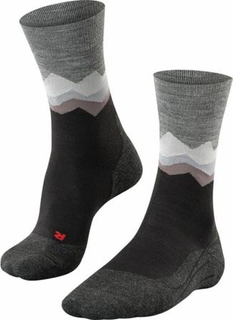 Falke Men's TK2 Crest Trekking Socks Men hiking socks Black 44-45