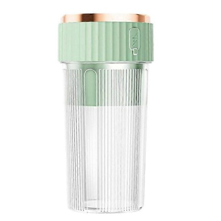 Portabel Elektrisk Blender, Trådlös Blenderkopp, Elektrisk Smoothie Maker, Juice Blenderkopp, Uppladdningsbar Milkshake Blender, Grön