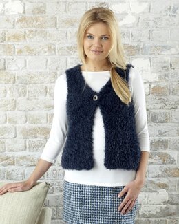 Strikkeoppskrift Vest - Sirdar