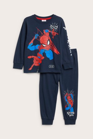Kappahl | Piżama Spiderman | Ciemnoniebieski