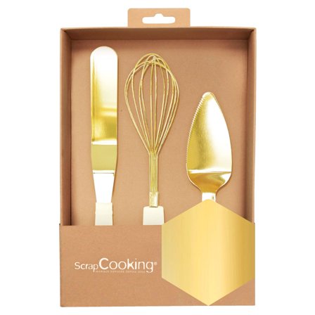 Kultainen Leivontavälineet Setti