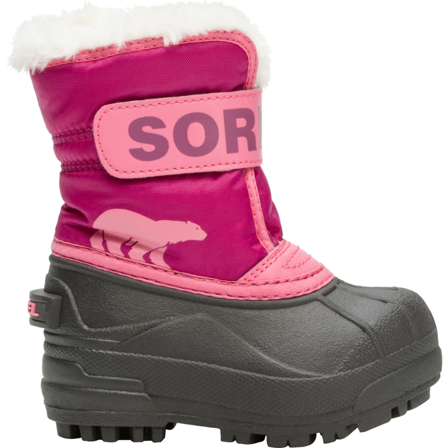 Sorel Kid's Snow Commander Boot Tropic Pink/Deep Blush