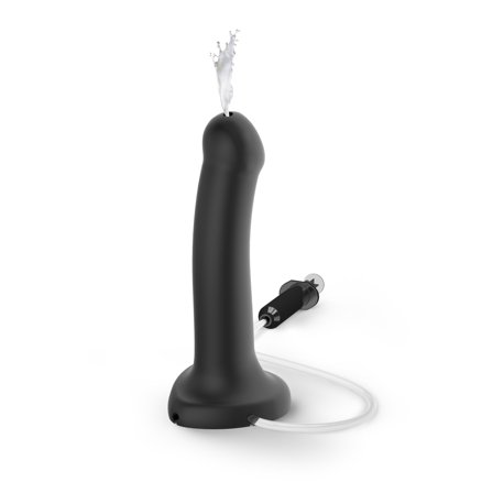 strap-on-me: SEMI-REALISTIC CUM DILDO LARGE - Black - Vuxen.dk: For hende