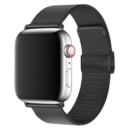 Apple Watch 38/40/41/42mm Milanese Watch Strap - Black