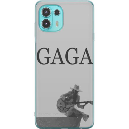 Kompatibelt Mobildeksel til Motorola Edge 20 Lite Stitch omgitt av blåbær med søt kawaii-stil teddybjørn